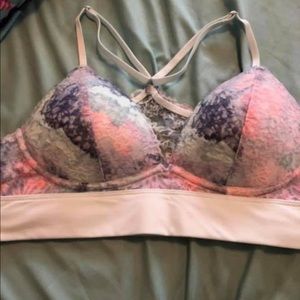 Pink size small bralette